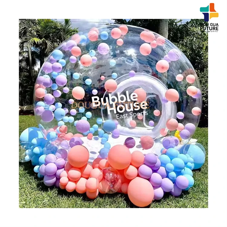 Factory direct sales inflatable bubble house transparent pvc bubble balloon house Party inflatable dome tent