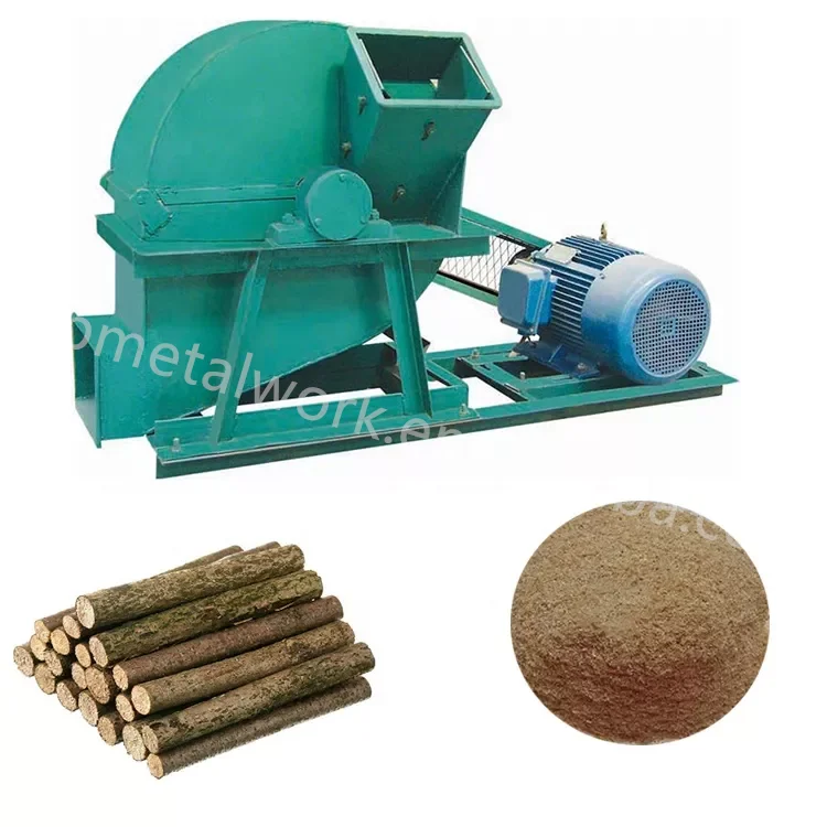 Small Wood Sawdust Crusher