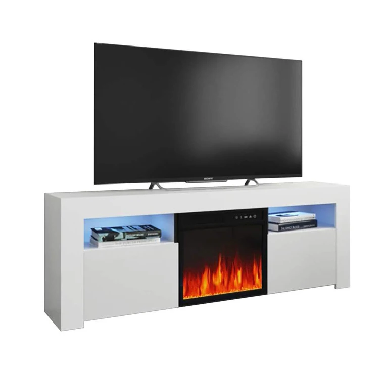 customization motorised laser tv cabinet stand 100 120 150 inch integrated cabinet