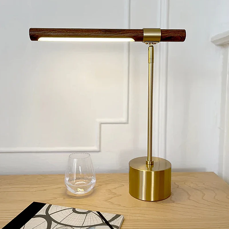 Hotel Metal Luxury Table Lamps Nordic Creative Minimalist Grain Linear Led Desk Lamp For Reading Office Bedroom