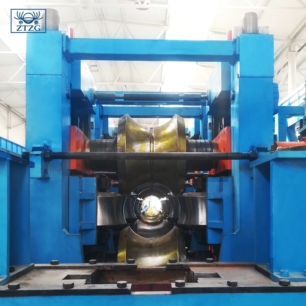 ERW 720mm Round Sharing Steel Pipe Roll Forming Making Machine Manufacturer