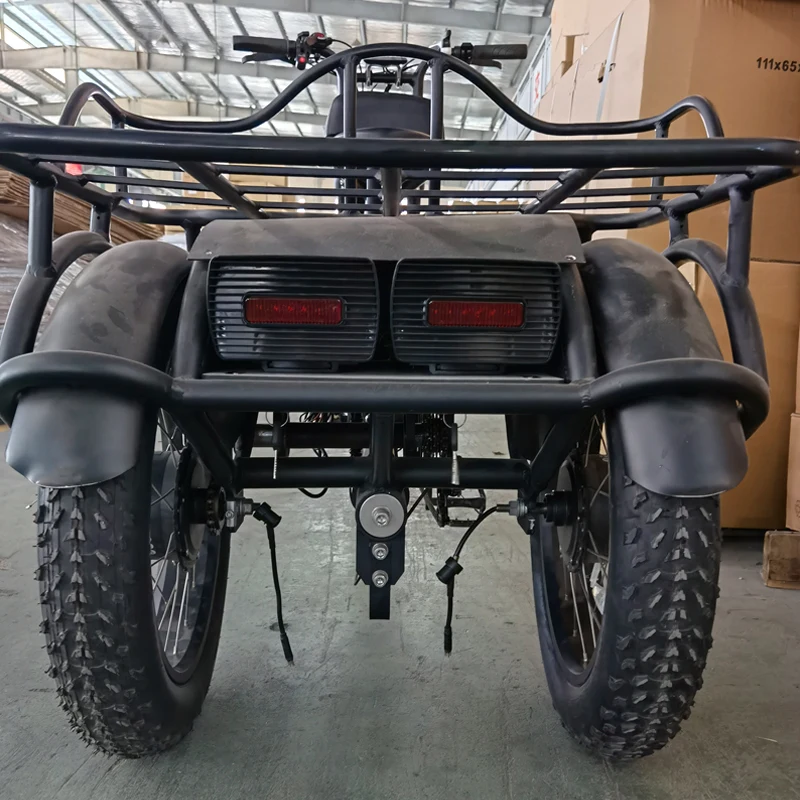 Полноприводный удар scootersfoot скутеры жира trie грузовое транспортное средство 60v высокомощный литиевый аккумулятор 20 дюймов нагрузки для электрического