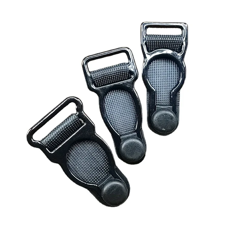 Stocking stockings special garter buckle plastic cover rubber zinc alloy garter buckle silicone leather garter belt buckle