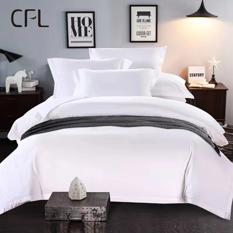China Manufacturers Queen Size Cotton Bed Sheets Bad Sheet Cotton Bedding Set for Hotels and Hospitals