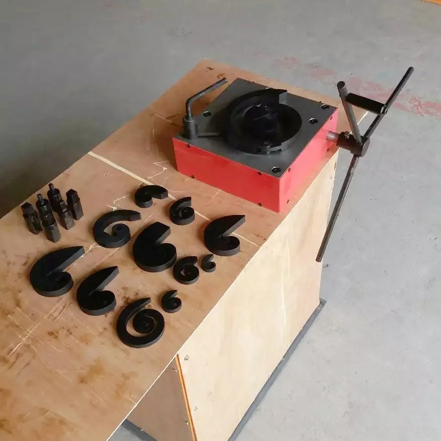 DH-SW.A Wrought Iron Scroll Bender Manual Ornamental Steel Scroll Bending Tool