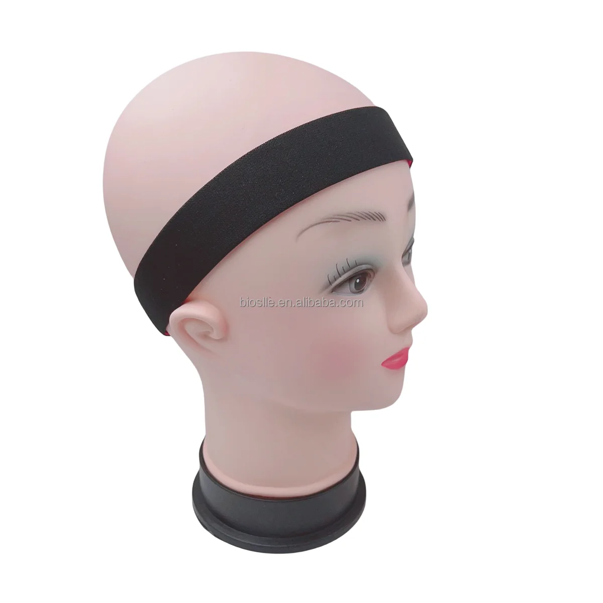 Low Moq Good Quality Custom LOGO Adjustable human hair wigs head band Elastic melt band for wigs with lace bands For Wigs