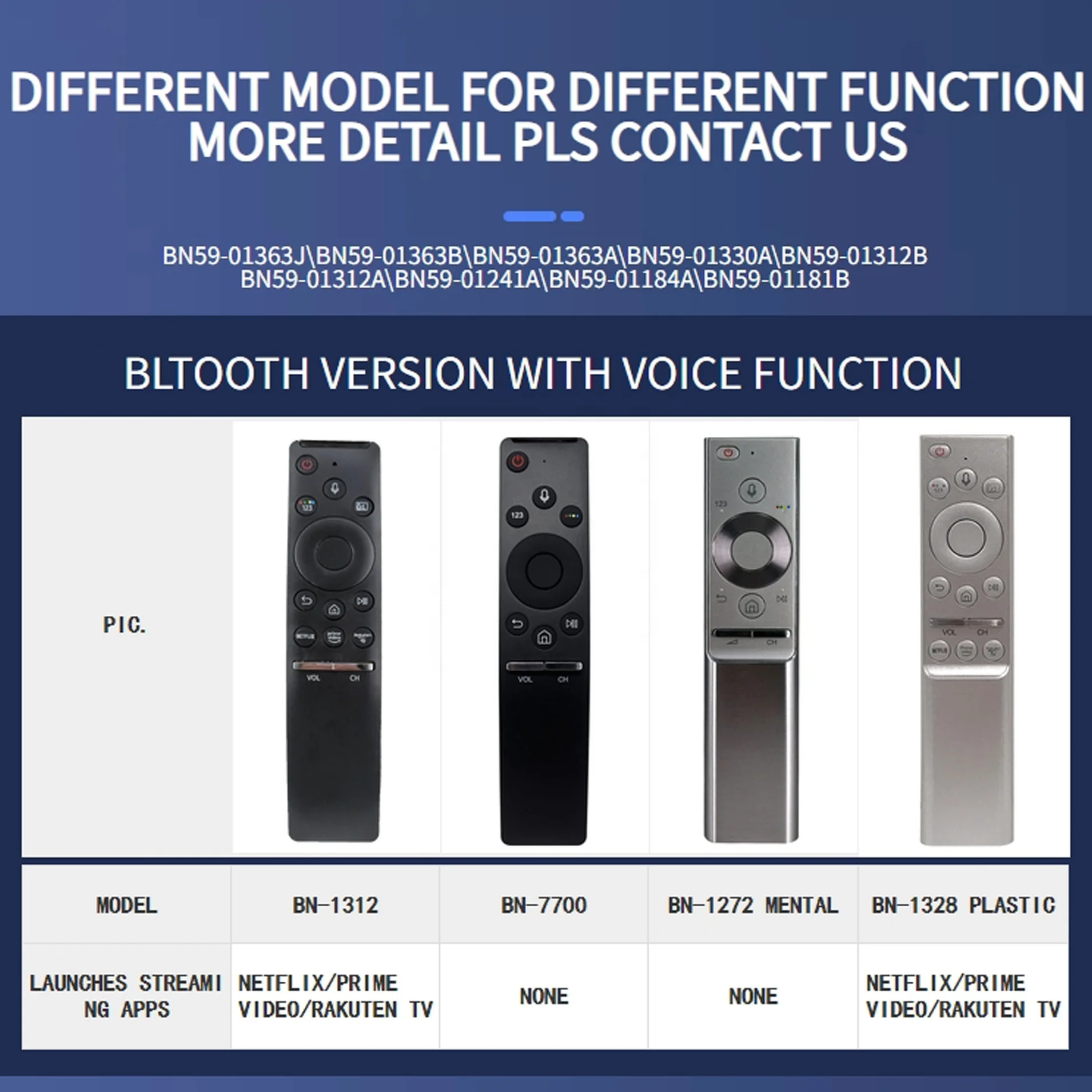 SYSTO SR-7557 SMART REMOTE USE FOR SAMSUNG SMART TV REMOTE SMART CONTROLLER