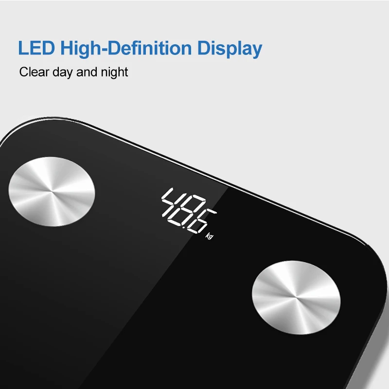Smart Body Fat Scales 180kg BMI Digital Scale Electronic Weighing Bathroom Household Digital Weighing Scale