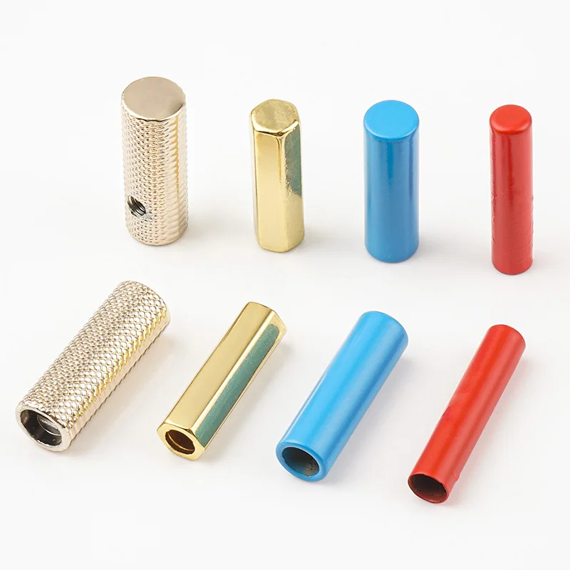 Custom Hoodie Drawstring Metal Aglets Stainless Steel Metal Aglet Metal Aglet Shoelace Tips for Garment Shoe Lace