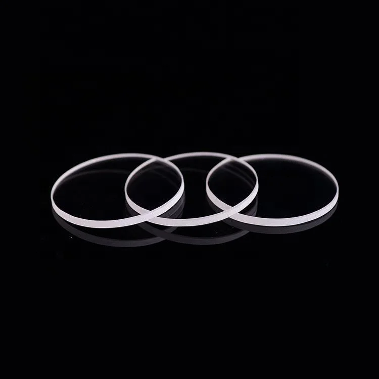 
Optical grade fused silica lens quartz glass substrate 