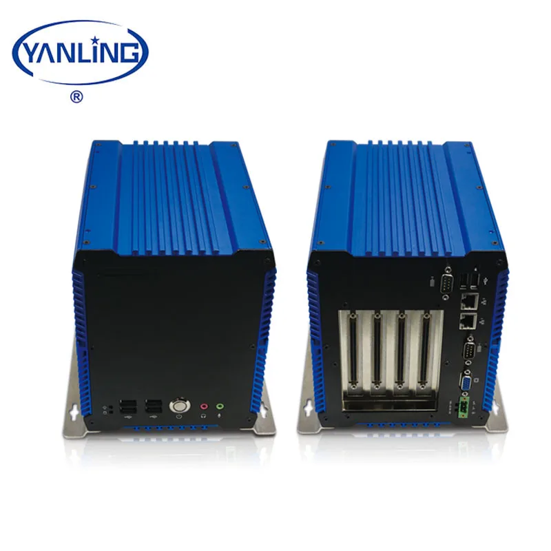 Заводская цена Intel 1037u Dual Core промышленных мини-компьютер 4x Sata 8 ГБ ОЗУ 512 г SSD Ops Mini PC