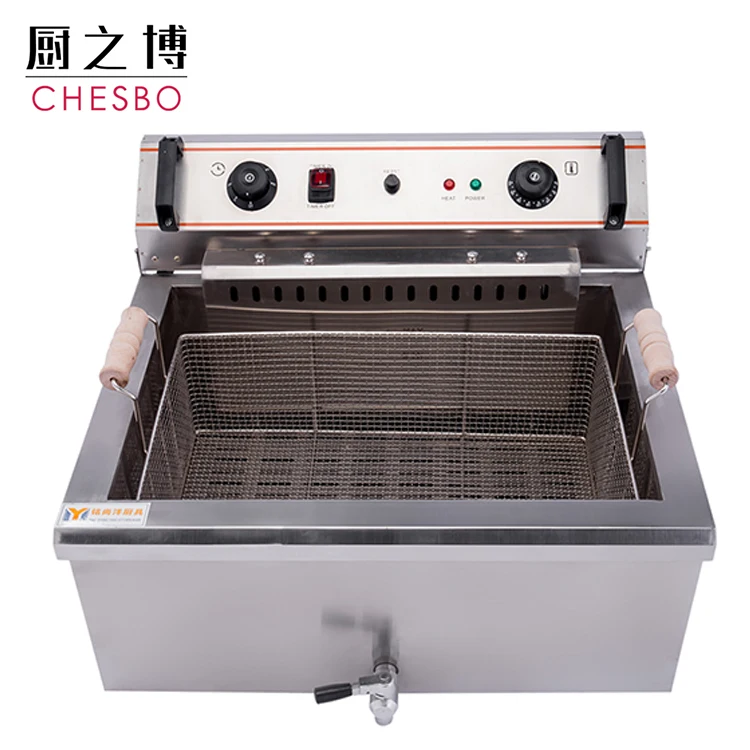 Thickening time temperature control single-cylinder 18 l blast furnace large Electric Deep Fryers