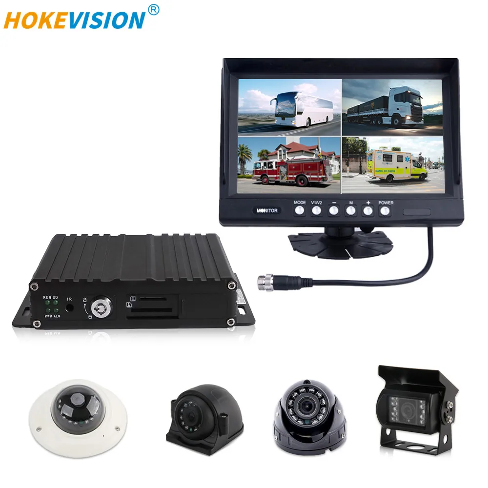 vehicle 4ch 8ch 4 8 channel mdvr mobile dvr diy with 3g 4g sim card sd build in gps wifi backup 360 camera for bus truck fleet