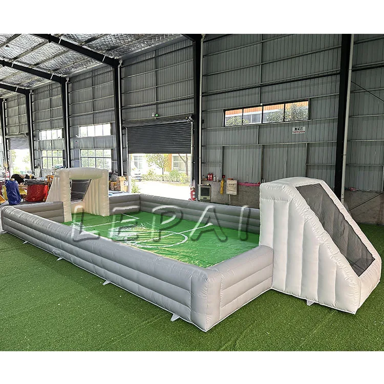 Outdoor Rental Soccer Field Outdoor  Inflatable Sports Games Inflatable Foosball Field for Kids and Adults