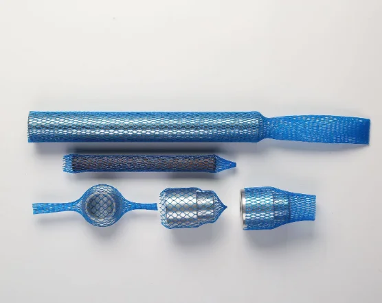 Different Width 25kg/roll  White Plastic PE Tube Net for Packing on Sales