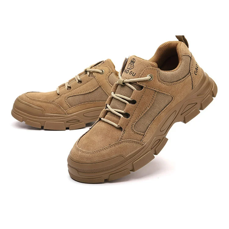 Light Weight Welding Industrial Men Work Boots Price Cut Steel Toe Safety Shoes For  Men Breathable Lightweight Safety Shoes