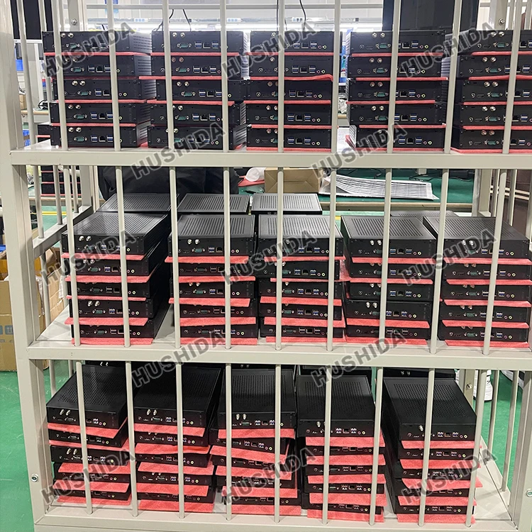 Производство Китая прямая продажа Win10 промышленный безвентиляторный I7 8 2 4 г и 5 Wi-Fi К 60 Гц мини-ПК