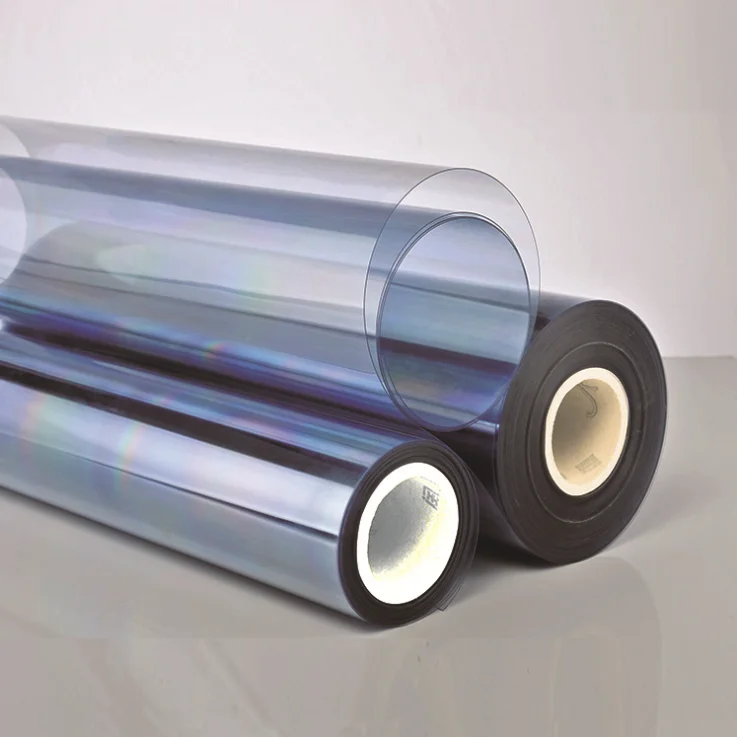 
China manufacturer wholesale clear pet rpet pvc pe ps wrapping hard plastic roll transparent rigid plastic protective film sheet 