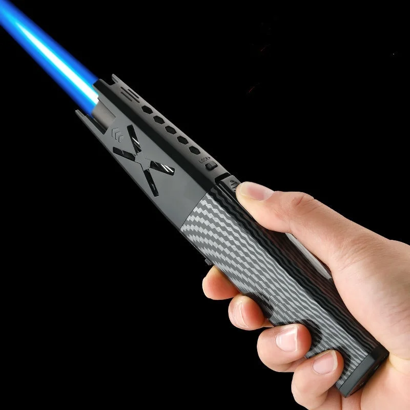 High Temperature Resistance Butane Gas Torch Mini Gas Welding Torch Flame Spray Gun Lighters Windproof Cigar Lighter