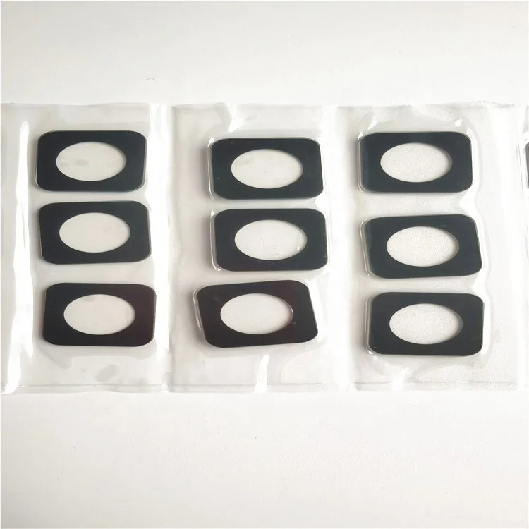 Custom 3m taped optical transparent glass silk print AR coating glass for drone camera