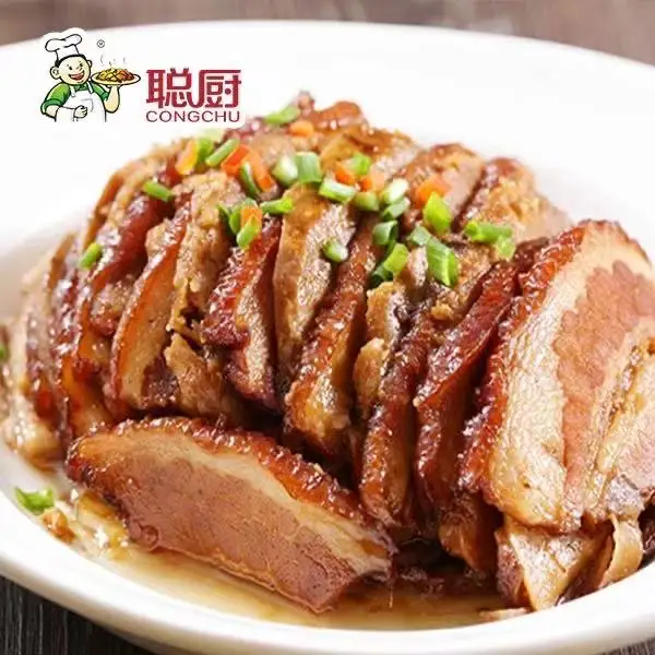 
CONGCHU Preserved Meat Chinese Flavor Vacuum Bags Frozen Food Fast-cooking Food Preserved Seasoning Meat 
