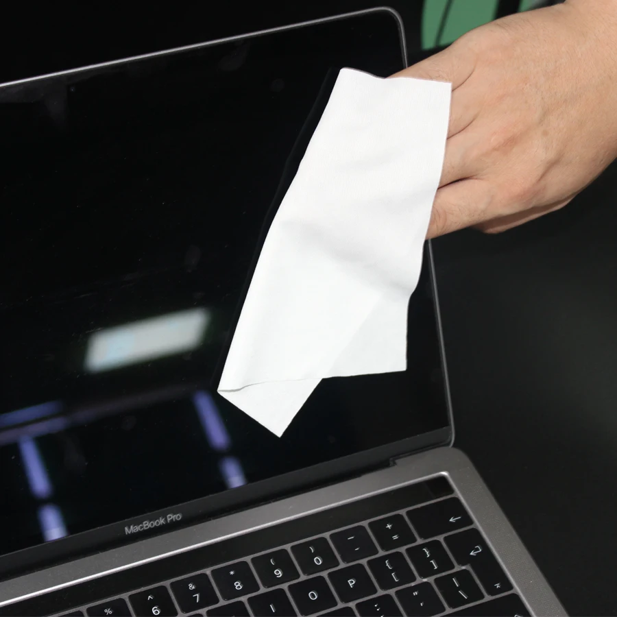 Wholesale Lint Free cleanroom Industrial Wipes 100% Polyester Microfiber Cleaning Cloth For Ultra Lens Cleaning