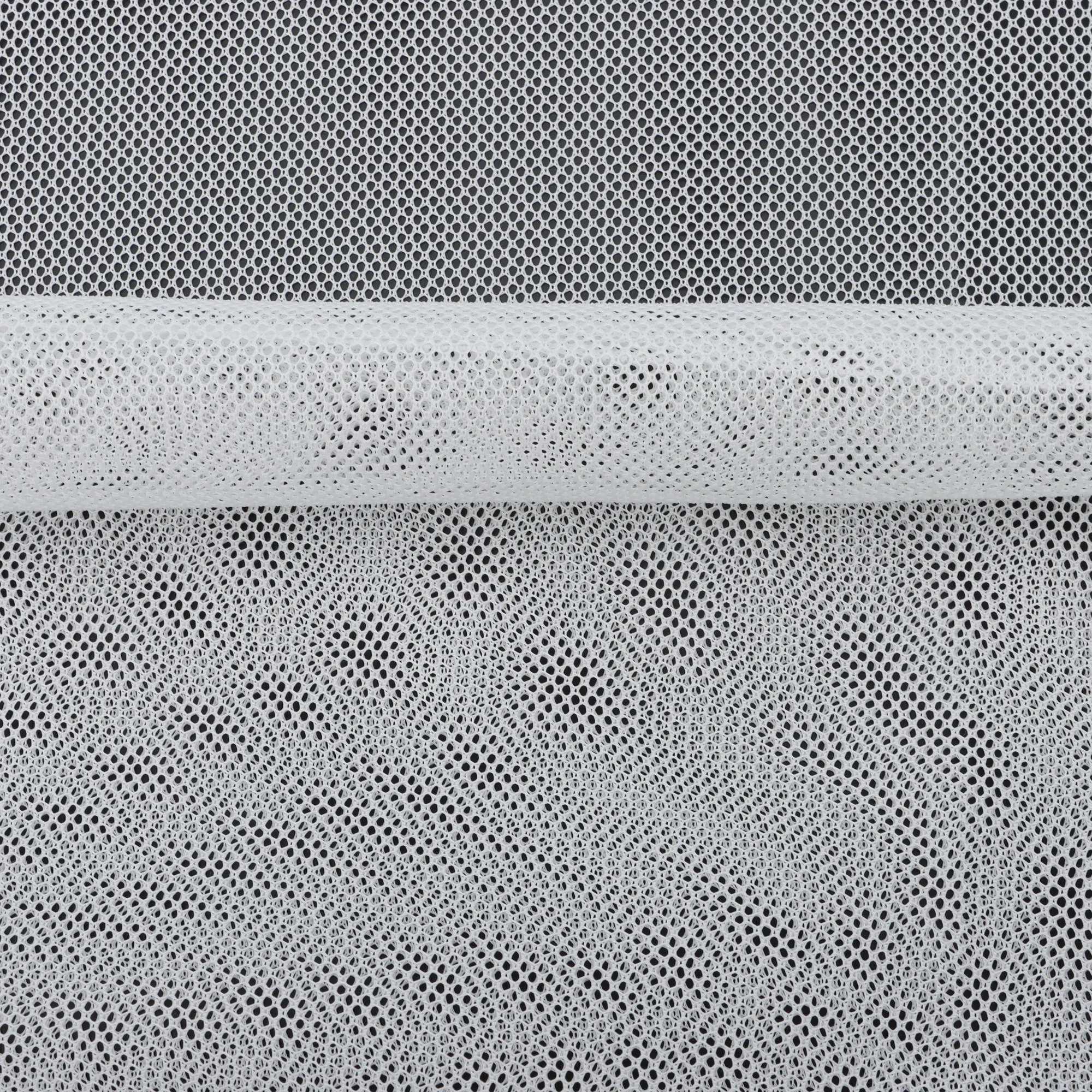 100% Polyester Comfortable Breathable Net Elastic Mesh Fabric Athletic Mesh Fabric For Hat