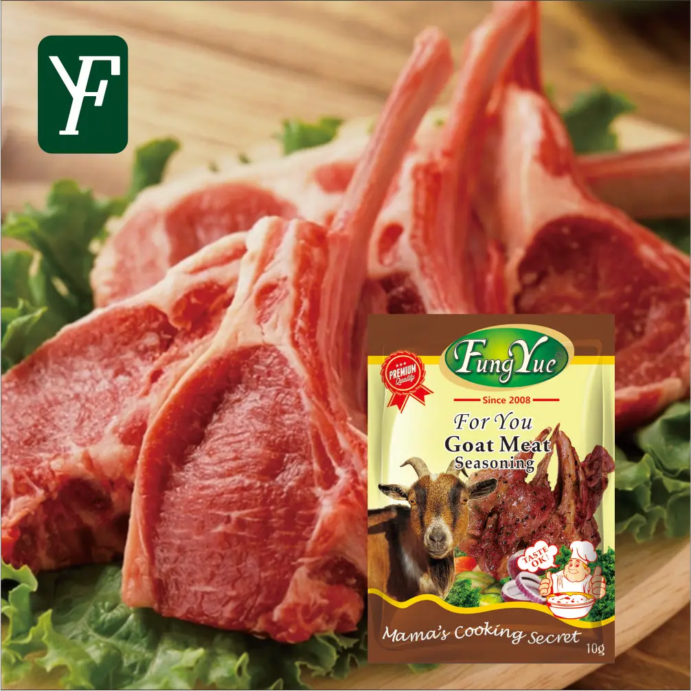 
Hotsell 10g Sachet Goat Meat Seasoning Powder for home cooking seasoning 