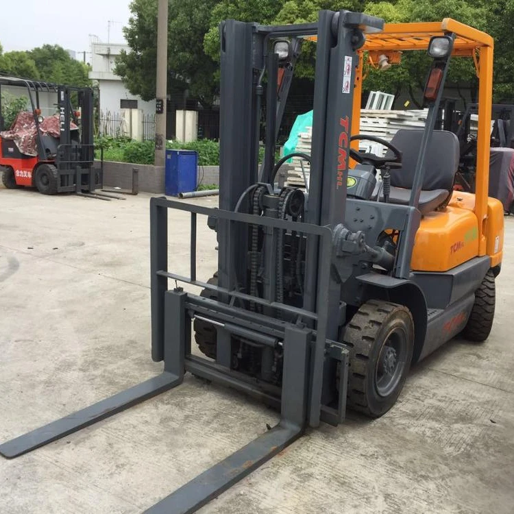 Used TCM 3TON forklift Used Condition TCM FD30 3TON 5TON Diesel Forklift