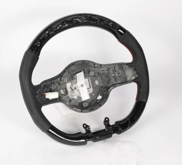 For Mercedes B-enz Steering Wheel c300 Amg W204 c180 w202 Petrol Carbon Fiber Steering Wheel