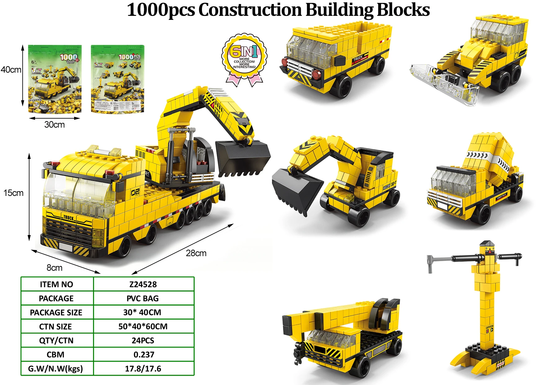 1000 pcs 6 in 1 mini bricks building blocks dinosaur world set building blocks for adult and kids