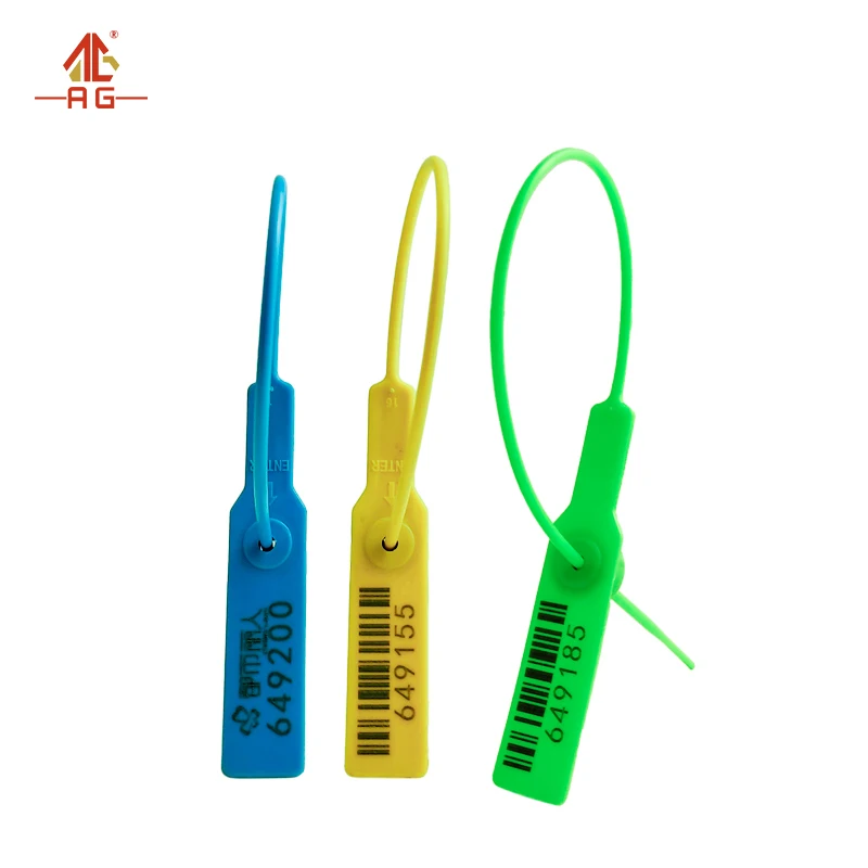 High Security Single Use PP Material Seals Plastic Car Seal for Container Valve