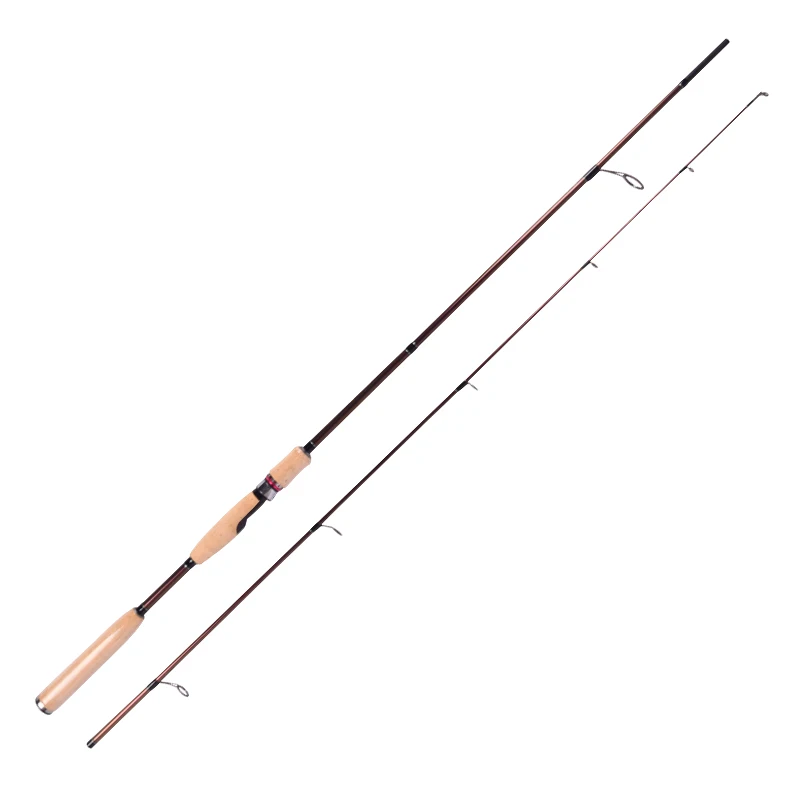 High Modulus Carbon Spinning Fishing Rods 2.1 M Sea Fishing Pole Hand Rods AA Cork Handle