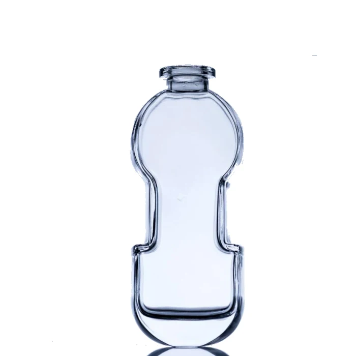 wholesale violin shape liquor glass bottle for vodka