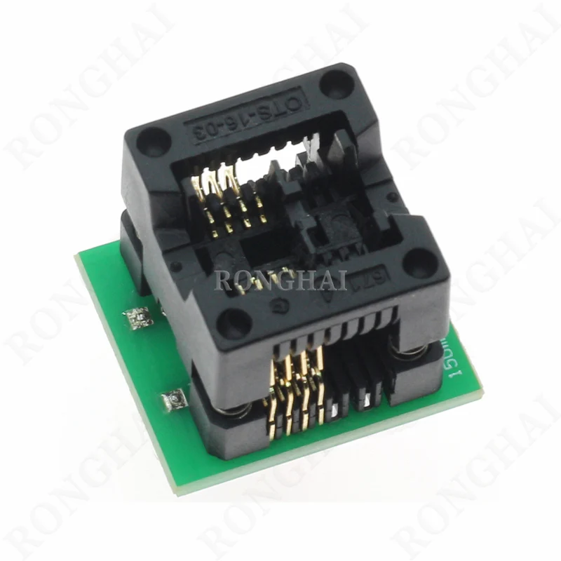 150mil 200mil IC Test Socket Converter SOIC8 SOP8 to DIP8 Wide-body Seat Wide Programmer Adapter Socket SOIC8 SOP8 IC Burner