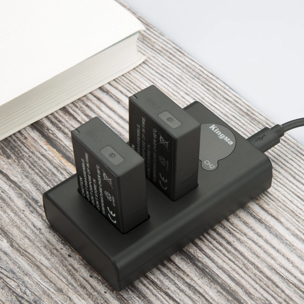 KingMa LP-E17 батарея и ЖК-дисплей Dual USB Автомобильное зарядное устройство для Canon LP E17 EOS M3 M5 M6 77D 200D 750D 760D