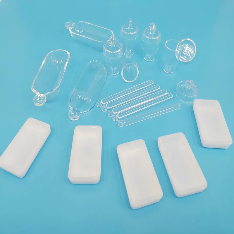 Clear Fused Silica Glass Quartz Tray for Lab