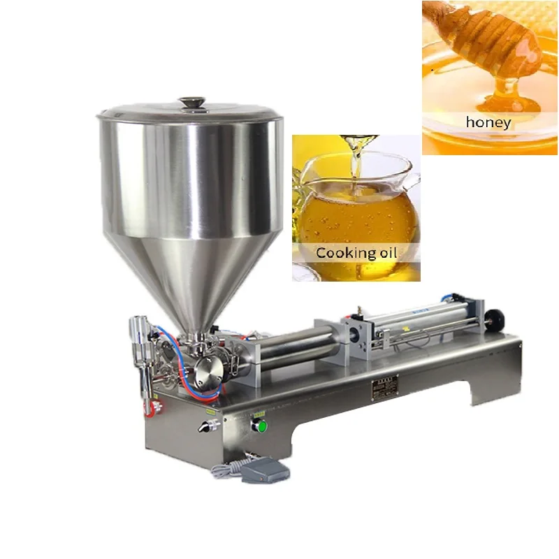 New small business honey fruit jam filling machine/ketchup bottling machine with factory price