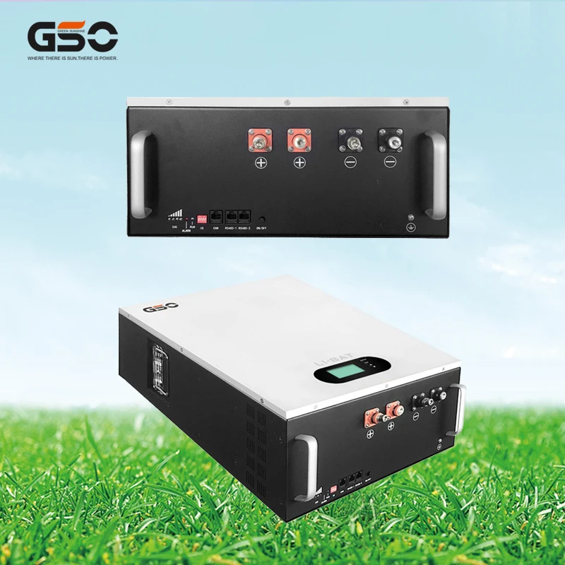 GSO solar battery Lithium Batterydeep cycle life lfp4 Pack 24V 100ah 200Ah Lifepo4 Batteries Power wall 5KW 10KW Battery bank