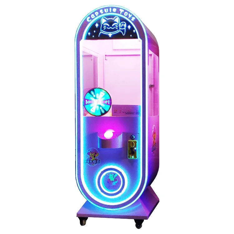 10cm Capsule Toy Doll Vending Gift Game Machine Coin Operated Mini Gift Claw Machines For Sale