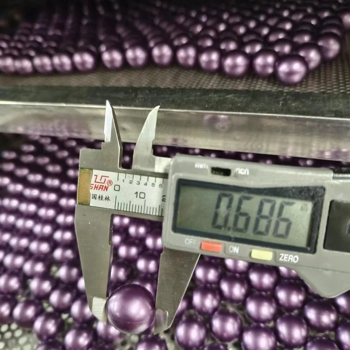 TOP quality metallic shell  tournament paintball bullets with 0.68 caliber