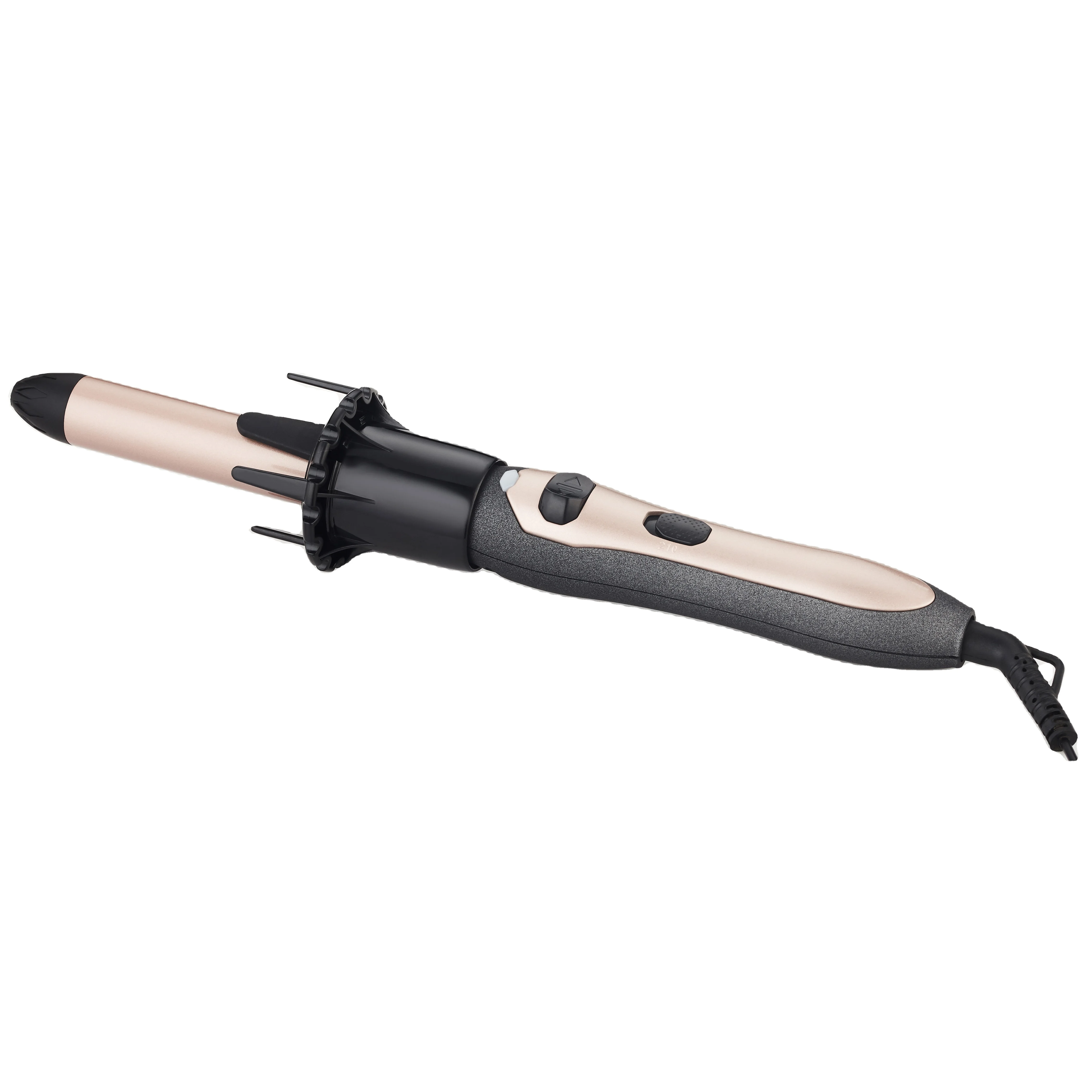 High Quality Ceramic Coating Automatic Rotating Hair Curler Iron BY-712