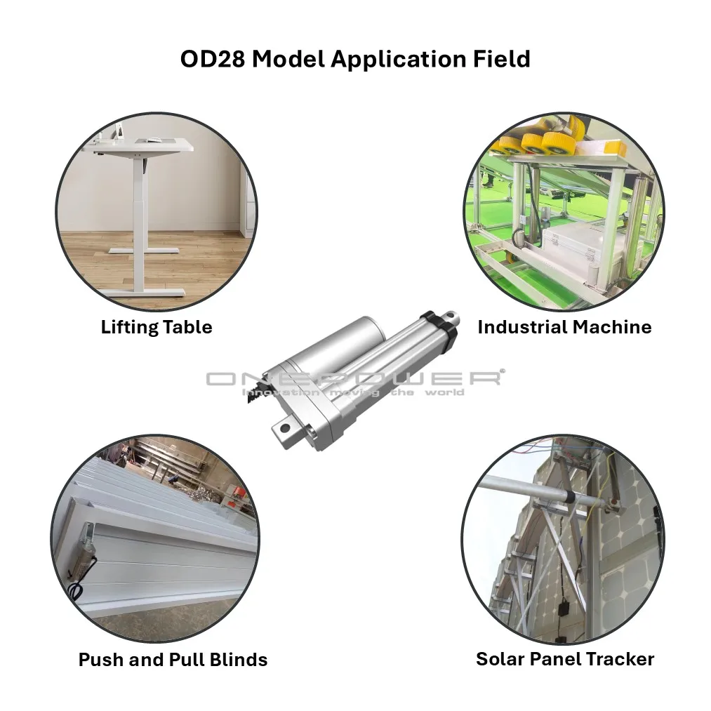 1500n Waterproof Ip66 24v 12 volt Actuat Linear Actuator