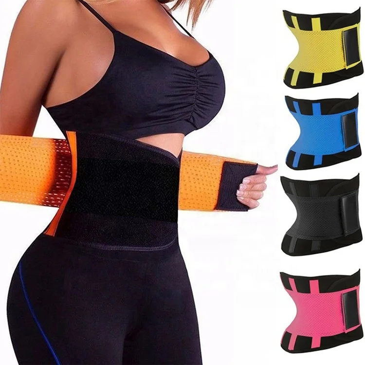 
3011 Workout Slimming Belly Support Adjustable Waist Slimmer Belt Waist Trimmer Neoprene Waist Belt 