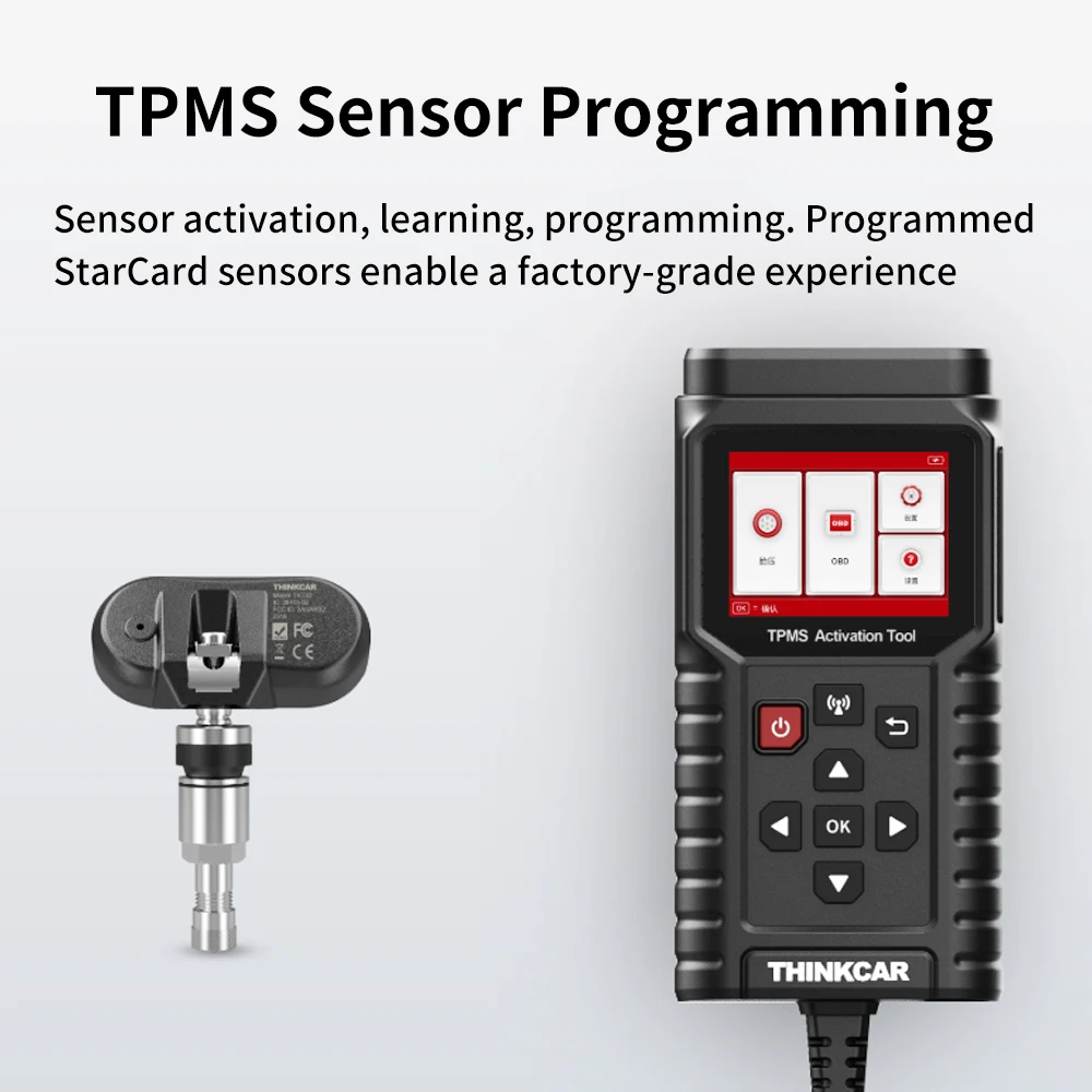 Thinkcar TPMS Car Diagnostic Tools Sensors Tire Pressure Monitoring Diagnostic Scanners Sensor Activation Learning Programming