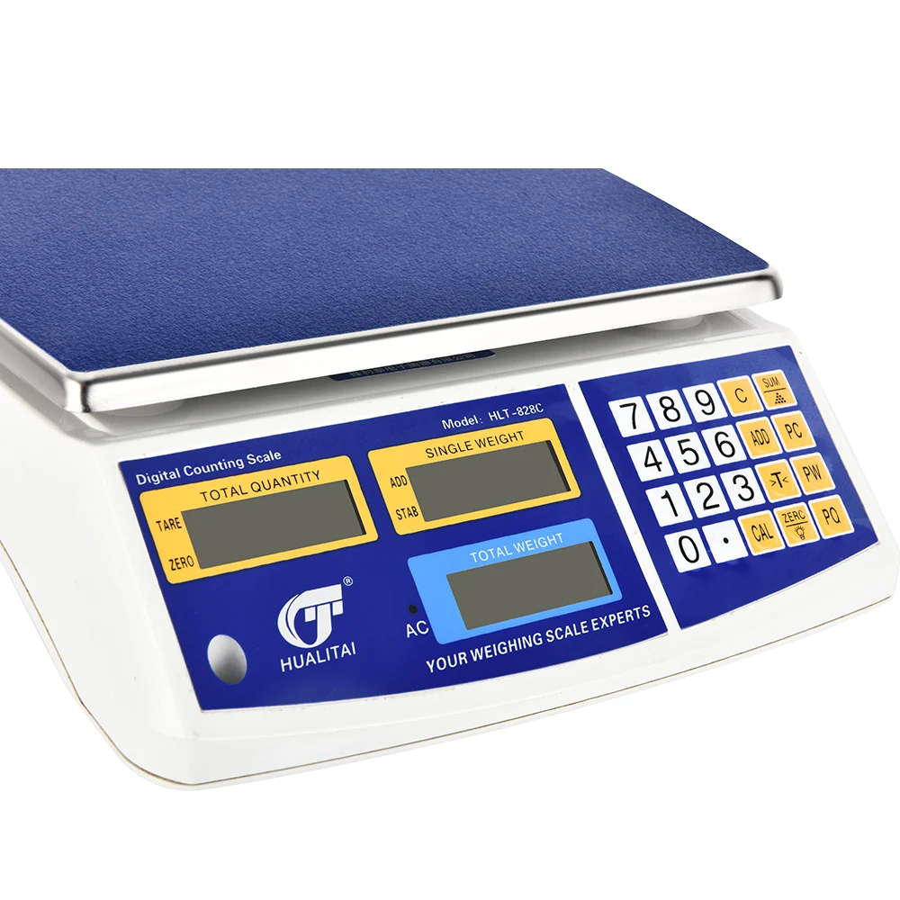 precision packet counting weight scale with high precision