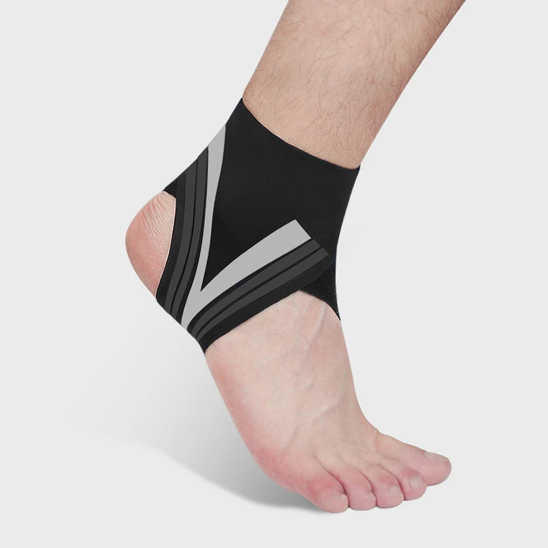 
High quality adjustable laced ankle brace foot orthosis ankle support 
