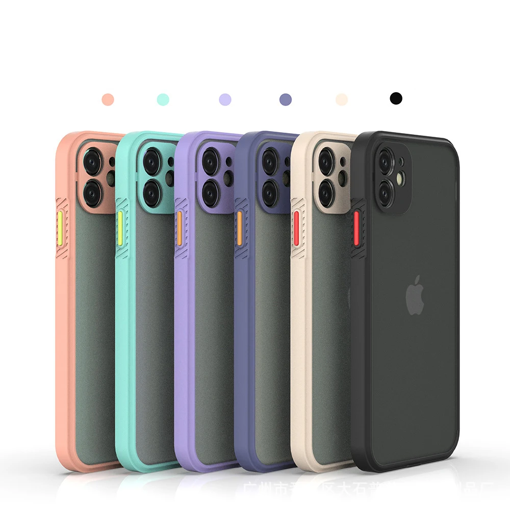 Shockproof PC&TPU Phone Case mobile phone case for iphone 12 mini /12 pro /12 pro max case