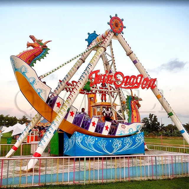Theme Park Fairground Pirate Ship Viking Boats Ride Kids Pirate Ship Ride for Sale