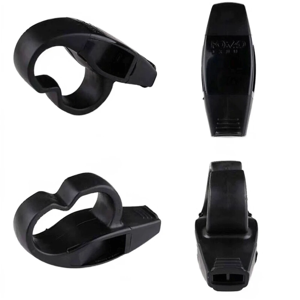 ABS Finger Grip Referee Whistles Football Basketball Sports Survival Big Sound Whistle Sports Accessories Wholesale